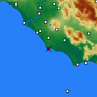 Nearby Forecast Locations - Anzio - Carta