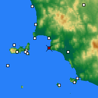 Nearby Forecast Locations - Punta Ala - Carta