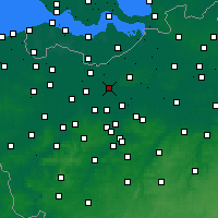 Nearby Forecast Locations - Lokeren - Carta