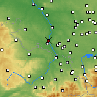 Nearby Forecast Locations - Racibórz - Carta