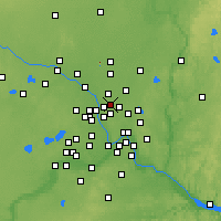 Nearby Forecast Locations - Mounds View - Carta