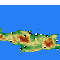 Nearby Forecast Locations - Malevizi - Carta