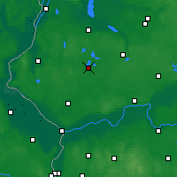 Nearby Forecast Locations - Myślibórz - Carta