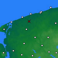 Nearby Forecast Locations - Trzebiatów - Carta
