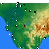 Nearby Forecast Locations - Arcos de la Frontera - Carta