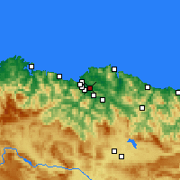 Nearby Forecast Locations - Erandio - Carta