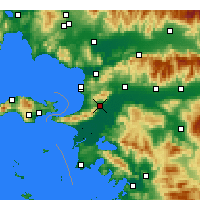 Nearby Forecast Locations - Söke - Carta