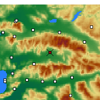 Nearby Forecast Locations - Ödemiş - Carta