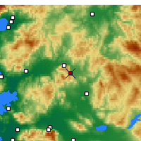 Nearby Forecast Locations - Kırkağaç - Carta
