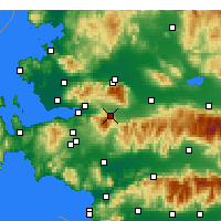 Nearby Forecast Locations - Kemalpaşa - Carta
