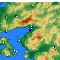 Nearby Forecast Locations - Burhaniye - Carta