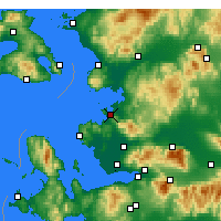 Nearby Forecast Locations - Aliağa - Carta