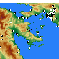 Nearby Forecast Locations - Archea Epidavros - Carta