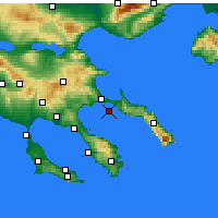 Nearby Forecast Locations - Ammouliani - Carta