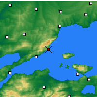 Nearby Forecast Locations - Hoşköy - Carta