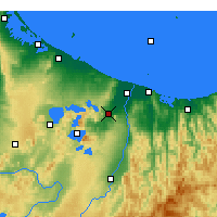 Nearby Forecast Locations - Kawerau - Carta
