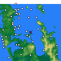 Nearby Forecast Locations - Gannet Rock - Carta