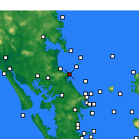 Nearby Forecast Locations - Mangawhai Heads - Carta