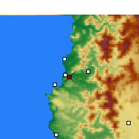 Nearby Forecast Locations - Viña del Mar - Carta