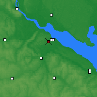 Nearby Forecast Locations - Čerkasy - Carta