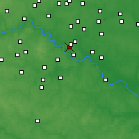 Nearby Forecast Locations - Dzeržinskij - Carta