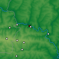 Nearby Forecast Locations - Kamensk-Šachtinskij - Carta