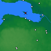 Nearby Forecast Locations - Kronštadt - Carta