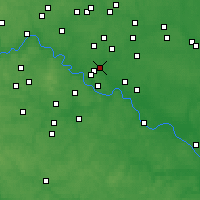 Nearby Forecast Locations - Ljubercy - Carta