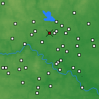 Nearby Forecast Locations - Mytišči - Carta
