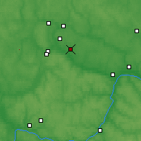 Nearby Forecast Locations - Žukov - Carta