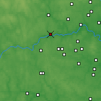 Nearby Forecast Locations - Zvenigorod - Carta