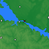 Nearby Forecast Locations - Kremenčuk - Carta