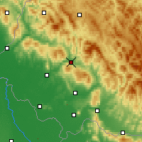 Nearby Forecast Locations - Svaljava - Carta