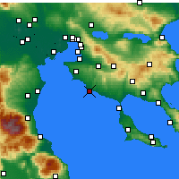 Nearby Forecast Locations - Kallikrateia - Carta