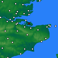 Nearby Forecast Locations - Wokingham - Carta