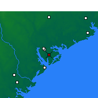 Nearby Forecast Locations - Beaufort - Carta