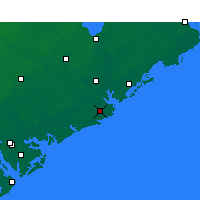 Nearby Forecast Locations - Charleston - Carta