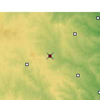 Nearby Forecast Locations - Comanche - Carta