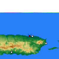 Nearby Forecast Locations - San Juan - Carta