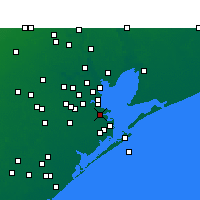 Nearby Forecast Locations - Dickinson - Carta