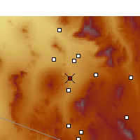 Nearby Forecast Locations - Sahuarita - Carta
