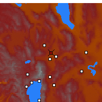 Nearby Forecast Locations - Sun Valley - Carta