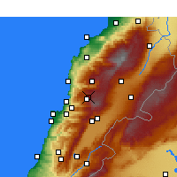 Nearby Forecast Locations - Faraya - Carta