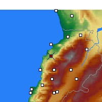 Nearby Forecast Locations - Amioun - Carta