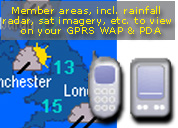 Rainfall radar on your mobile