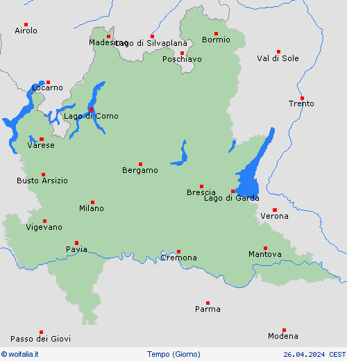 sommario  Italia Carte di previsione