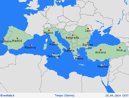 sommario  Europa Carte di previsione