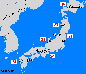Giappone: mer, 24.04.